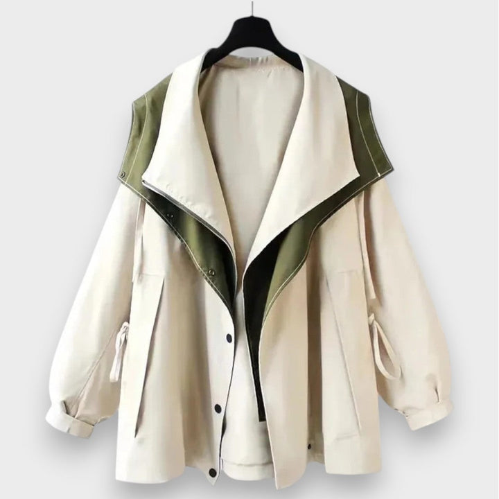 Valeria | Elegant Vandafvisende Vindjakke