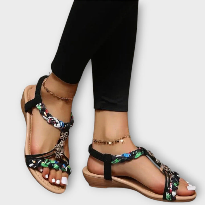 Bequemi Kvinders Sandal i Bohemsk Stil