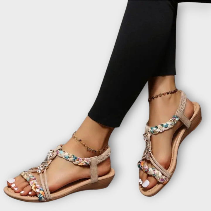 Bequemi Kvinders Sandal i Bohemsk Stil