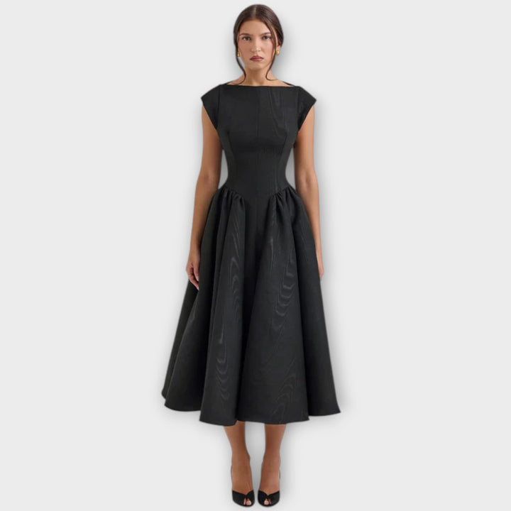 Victoria - Stilfuld Midi Kjole