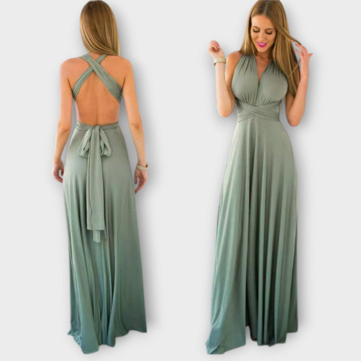 Zara - Wrap Maxi Kjole