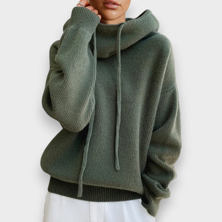 Marta | Luksuriøs Merino Uld Hoodie Elegance
