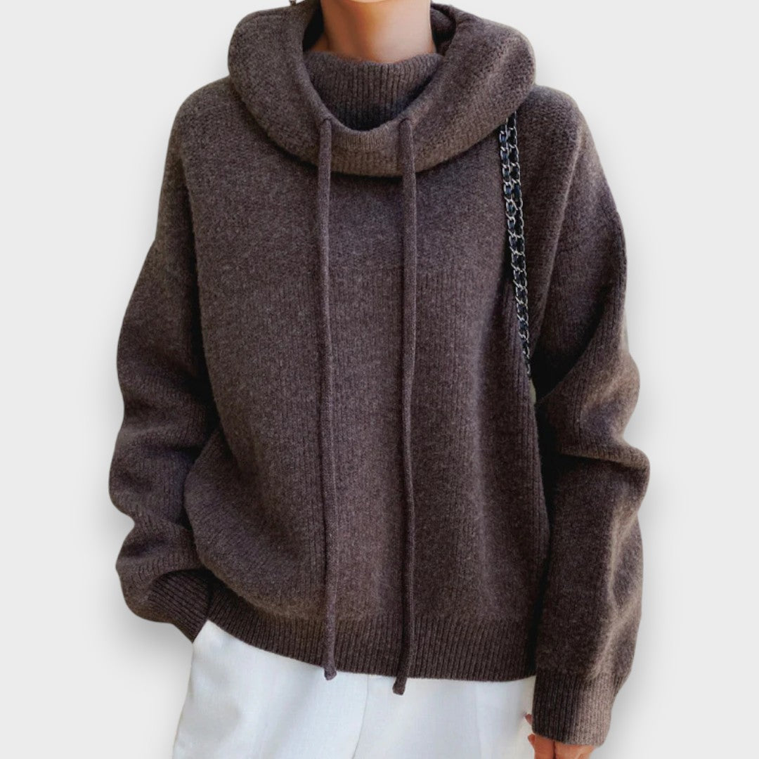 Marta | Luksuriøs Merino Uld Hoodie Elegance