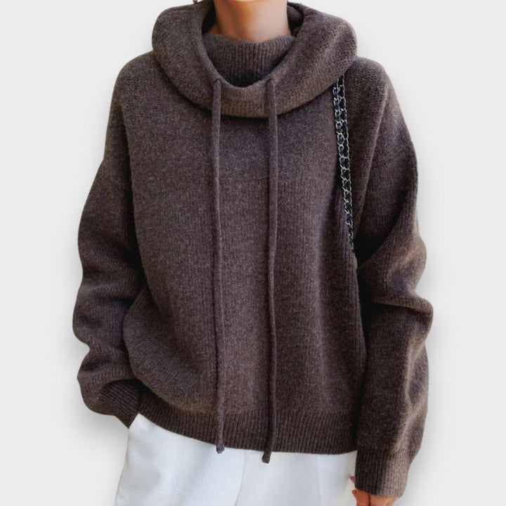 Marta | Luksuriøs Merino Uld Hoodie Elegance
