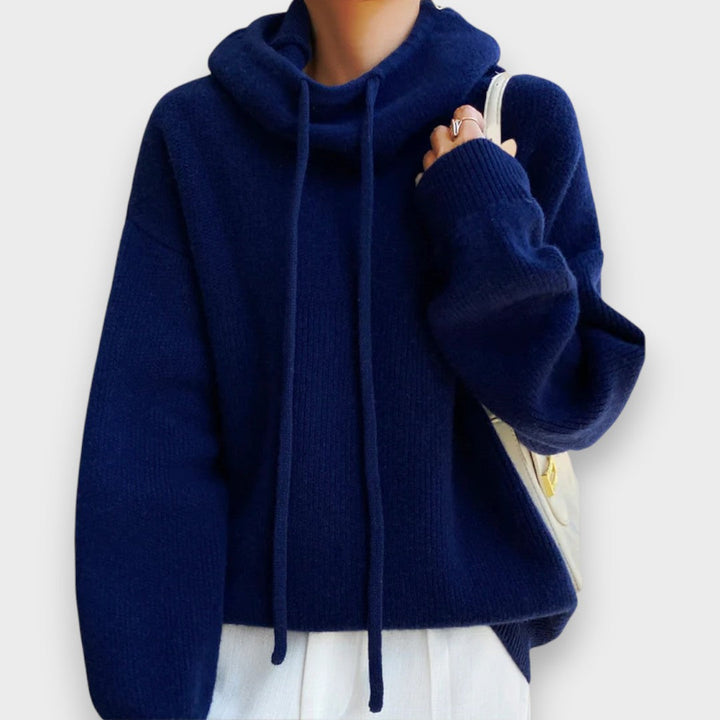 Marta | Luksuriøs Merino Uld Hoodie Elegance