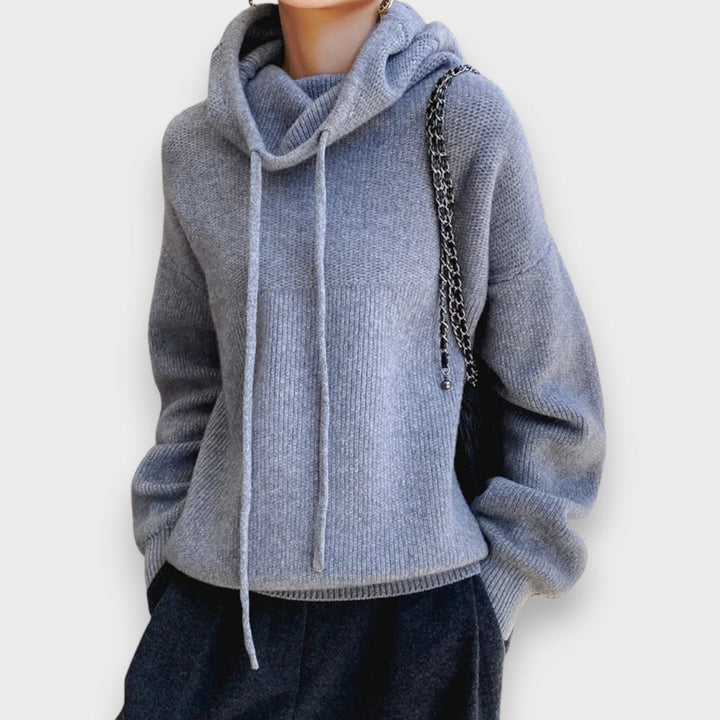 Marta | Luksuriøs Merino Uld Hoodie Elegance