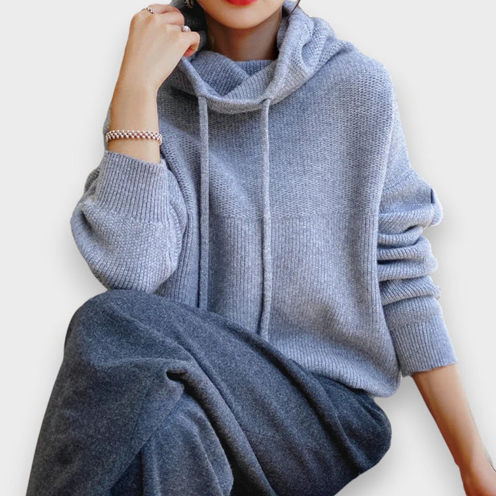 Marta | Luksuriøs Merino Uld Hoodie Elegance