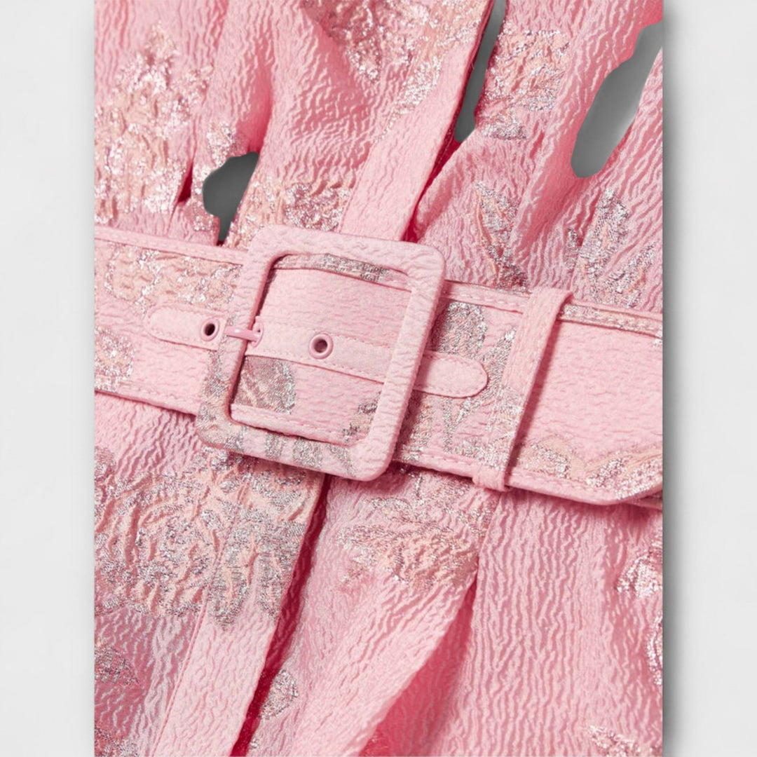 Anabella - Kjole med Korte Puffærmer