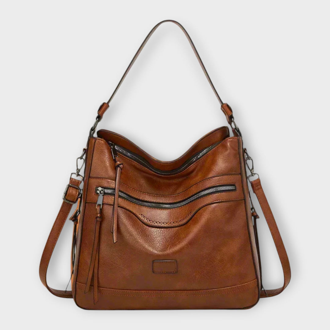 Emilia - Klassisk Retro Skuldertaske