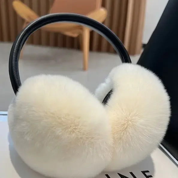 Lumière | Plush Faux Fur Hovedtelefoner