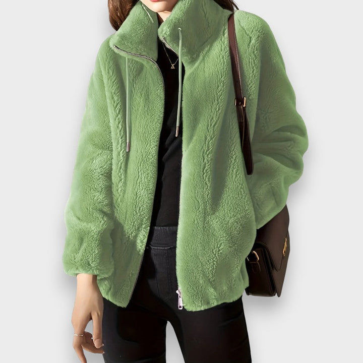 Delphine | Hyggelig Zip Jakke