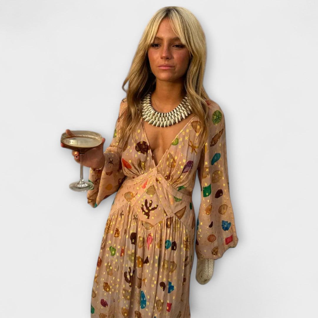 Lauren - Petite Shell Reign Kjole