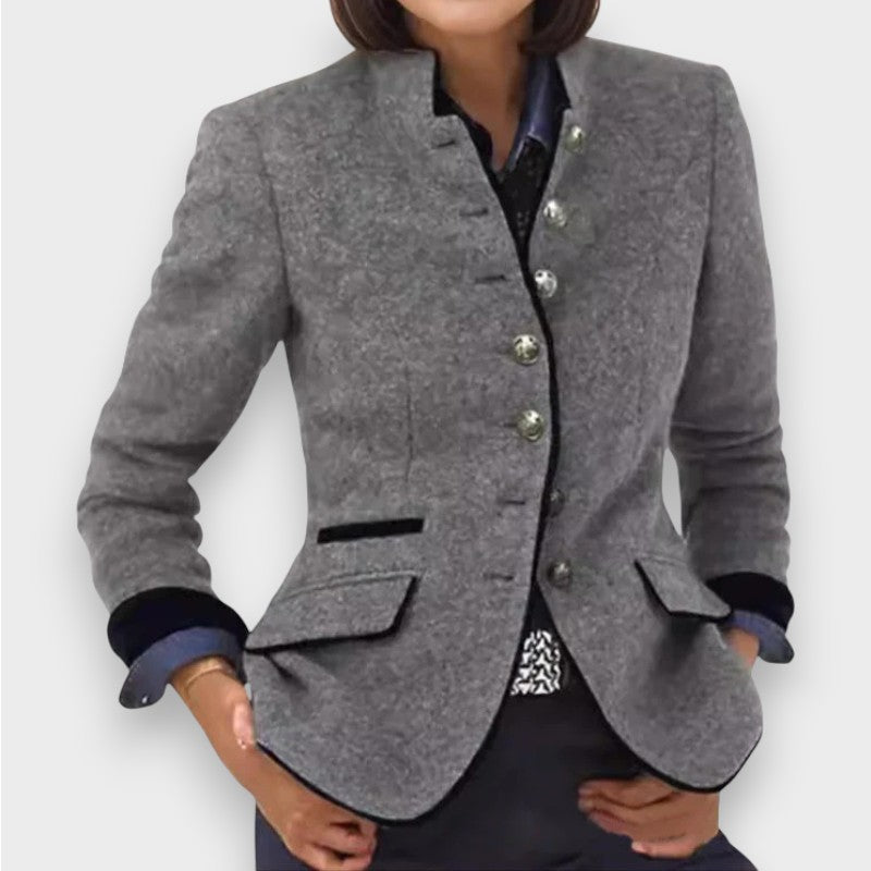 Coralie | Klassisk Uld Blazer