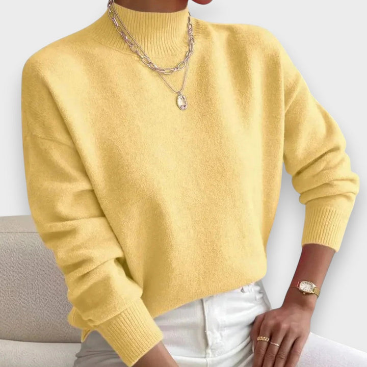 Erika | Elegant og Komfortabel Rullekrave Sweater
