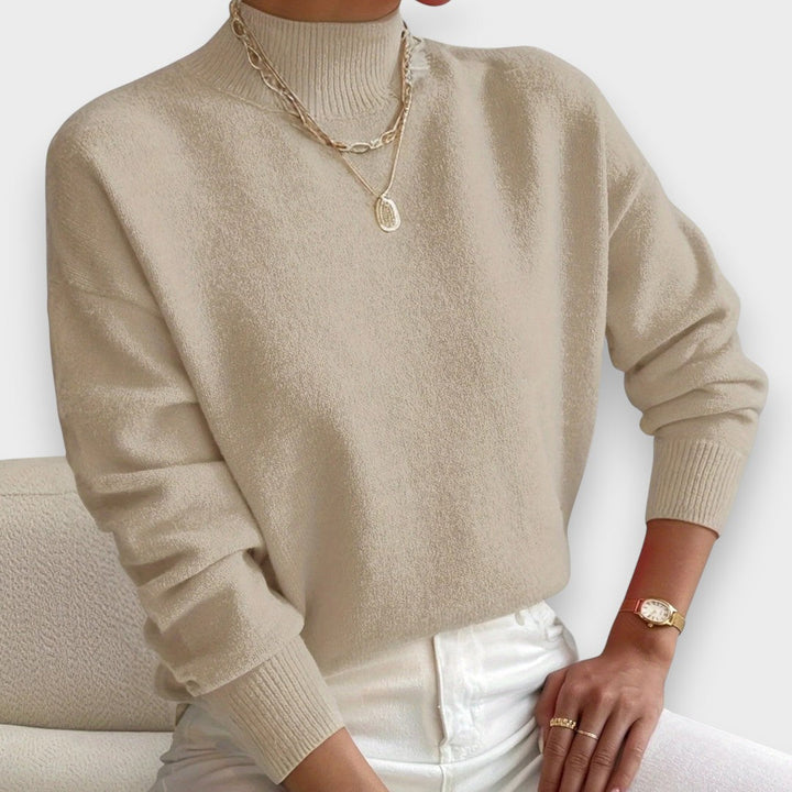 Erika | Elegant og Komfortabel Rullekrave Sweater