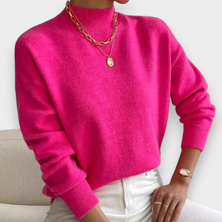 Erika | Elegant og Komfortabel Rullekrave Sweater