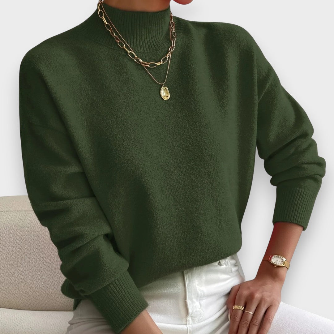 Erika | Elegant og Komfortabel Rullekrave Sweater