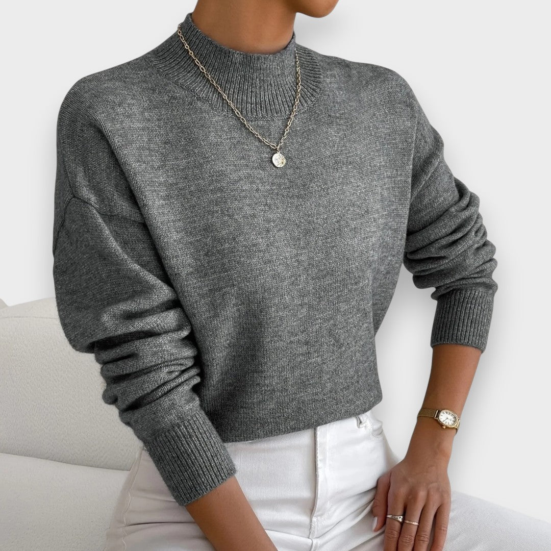 Erika | Elegant og Komfortabel Rullekrave Sweater