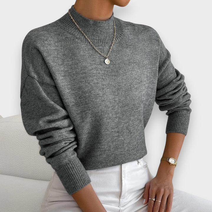 Erika | Elegant og Komfortabel Rullekrave Sweater
