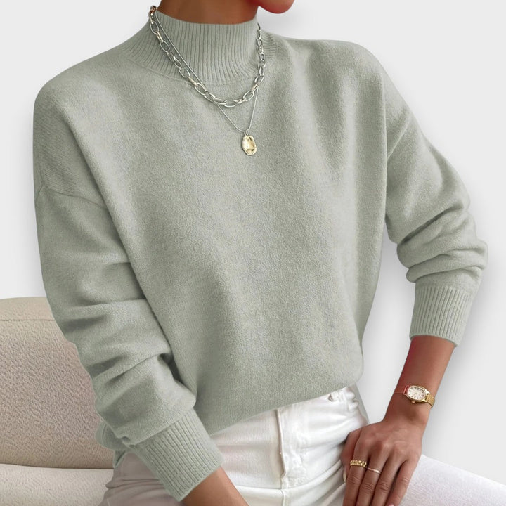 Erika | Elegant og Komfortabel Rullekrave Sweater