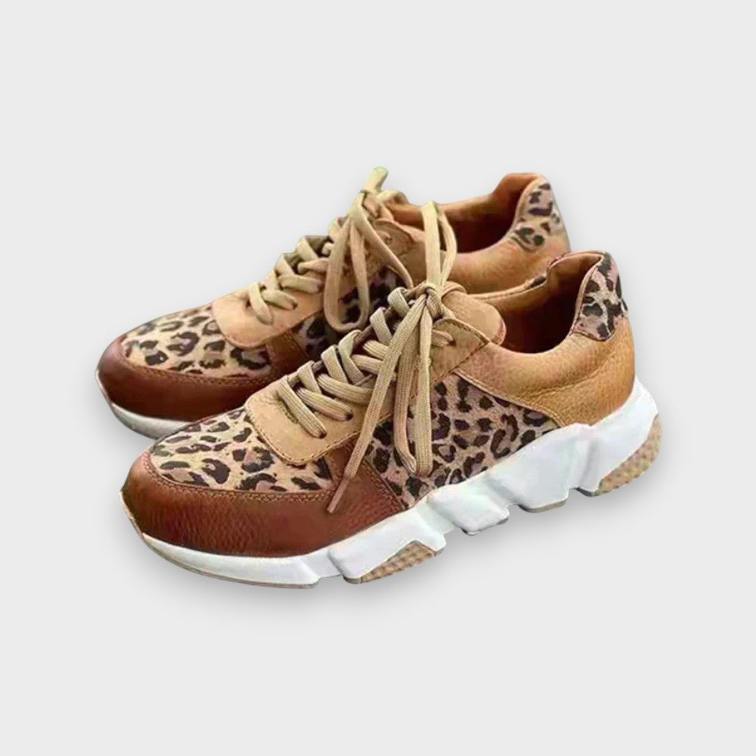 Nuria | Komfortable Leopard Sneakers