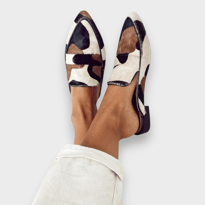 Marlis | Loafers med Abstrakt Mønster