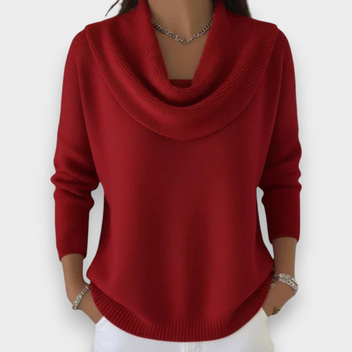 Ava | Pullover med Krave