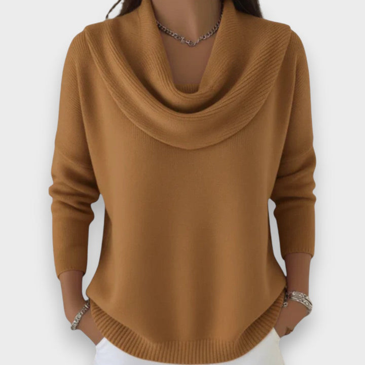 Ava | Pullover med Krave