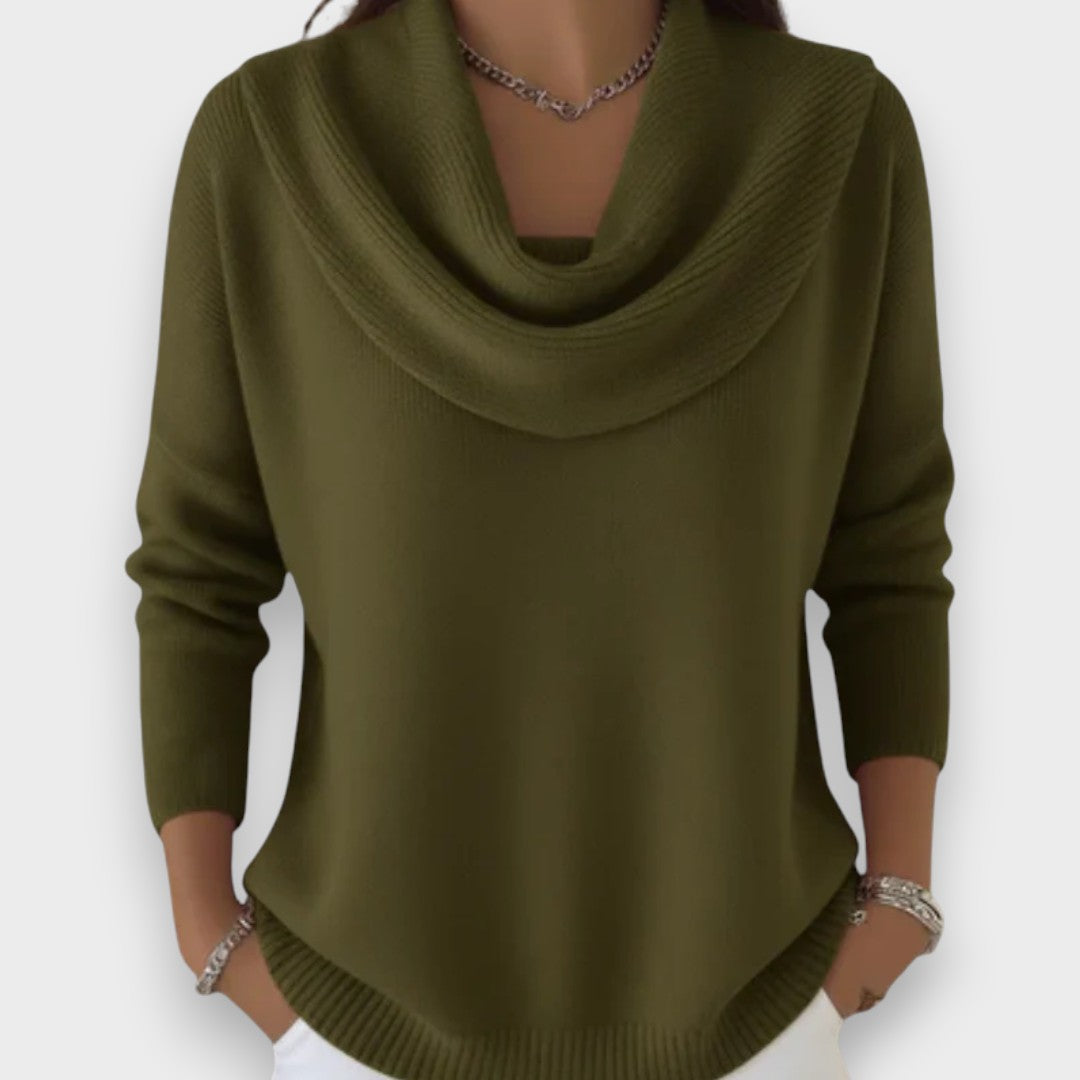 Ava | Pullover med Krave