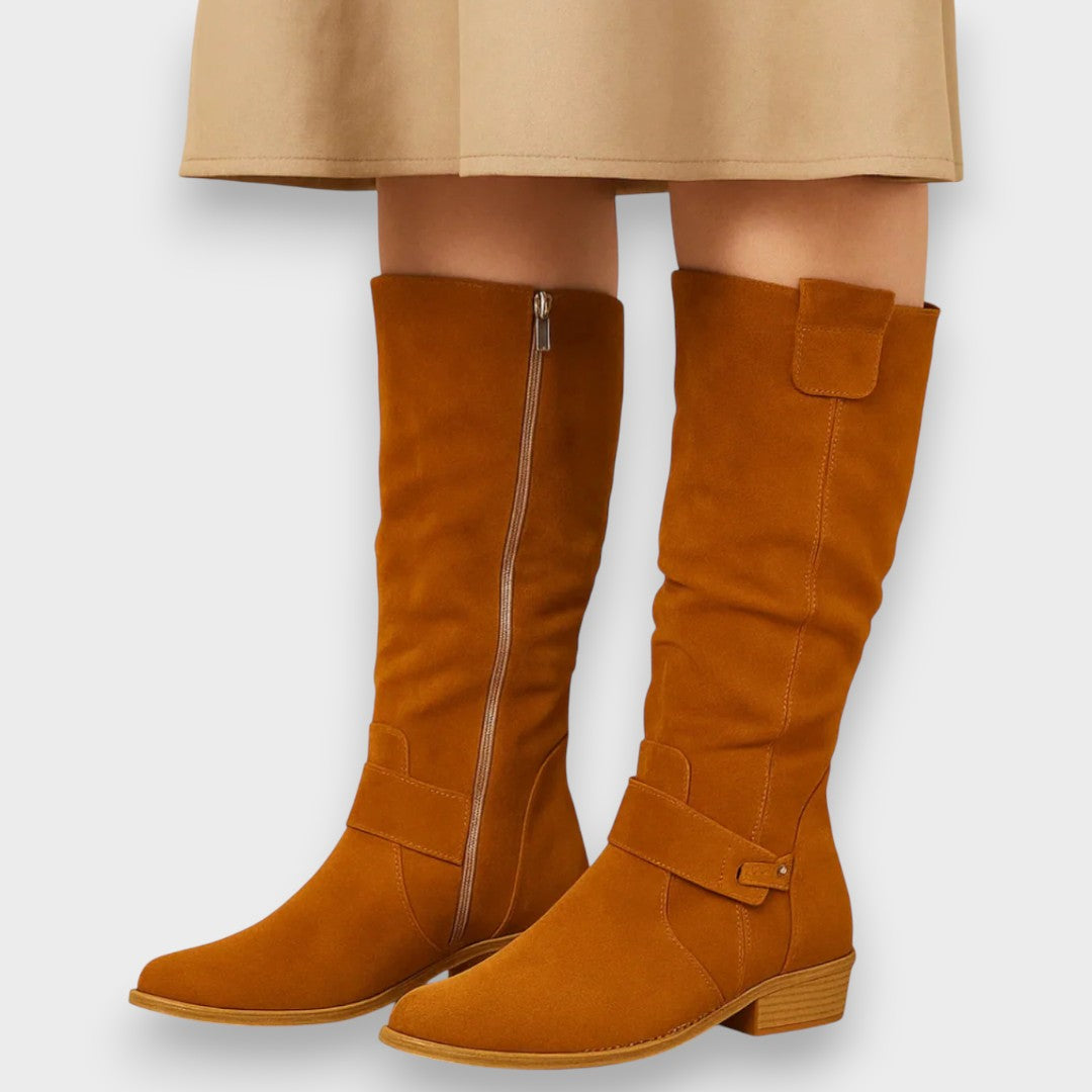 Laura | Suede Orthopædiske Støvler