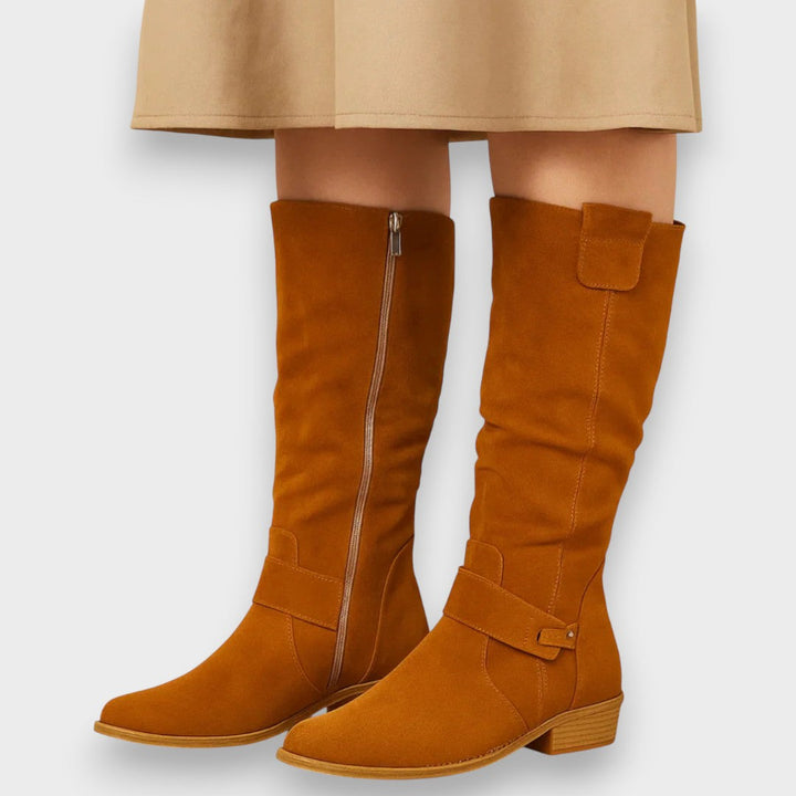 Laura | Suede Orthopædiske Støvler