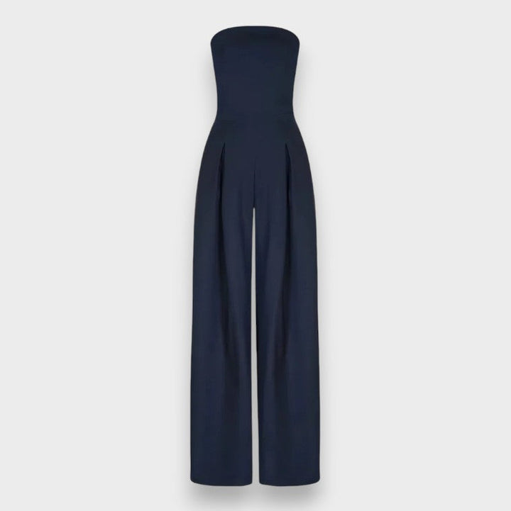 Elke | Strapless Jumpsuit med Bredde Ben