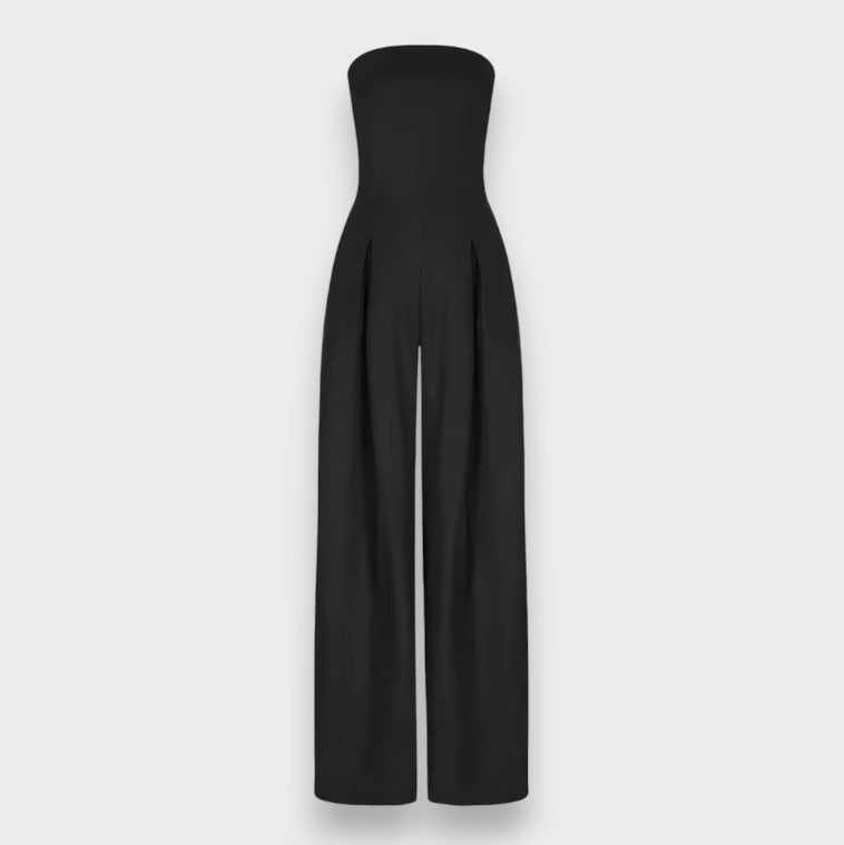 Elke | Strapless Jumpsuit med Bredde Ben