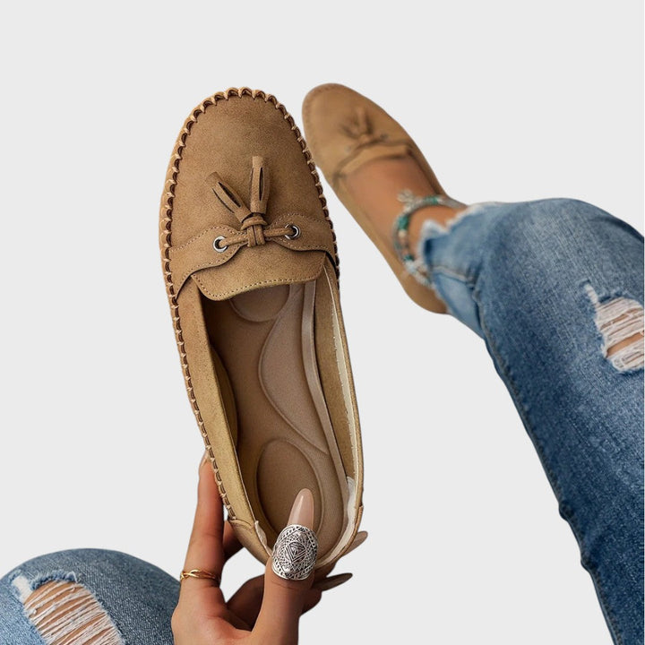 Nadine | Klassisk Brush Mokassin