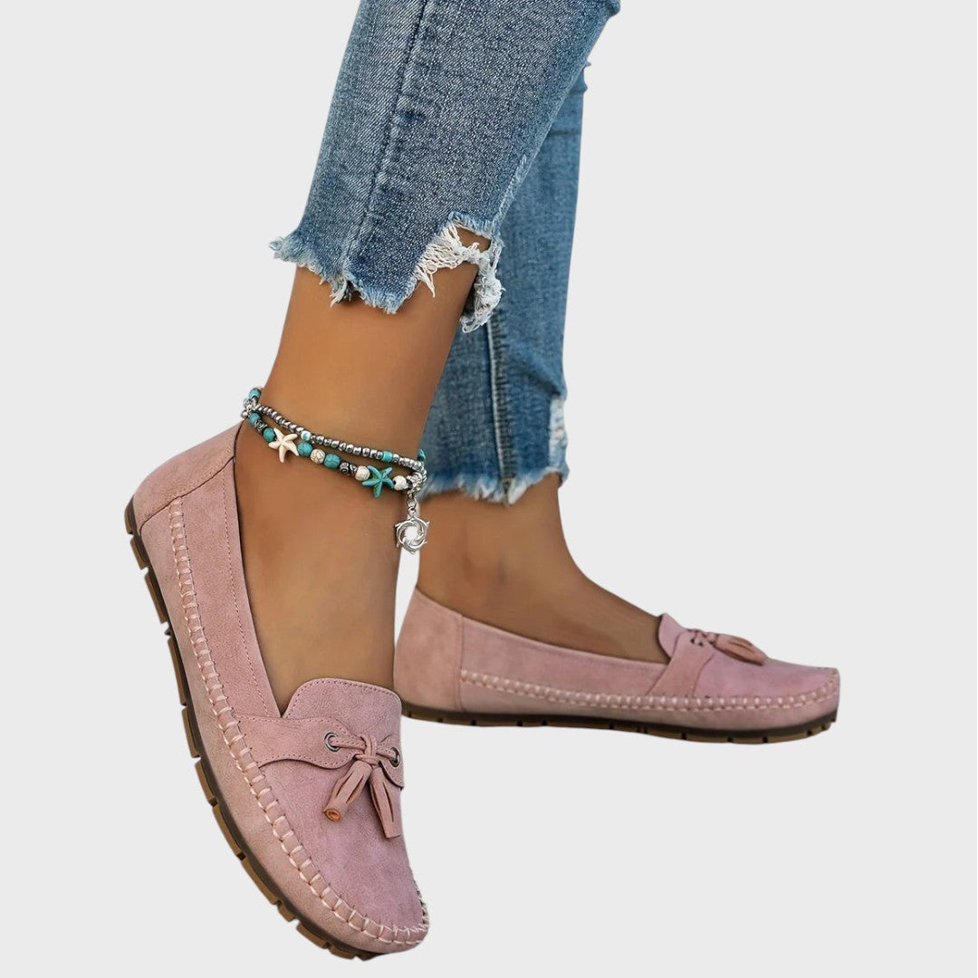 Nadine | Klassisk Brush Mokassin