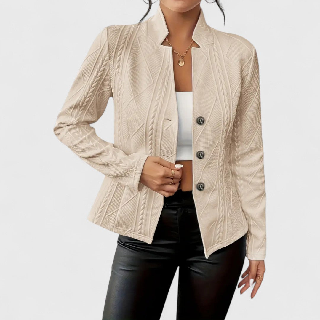 Carina - Blazer med et Touch af Elegance