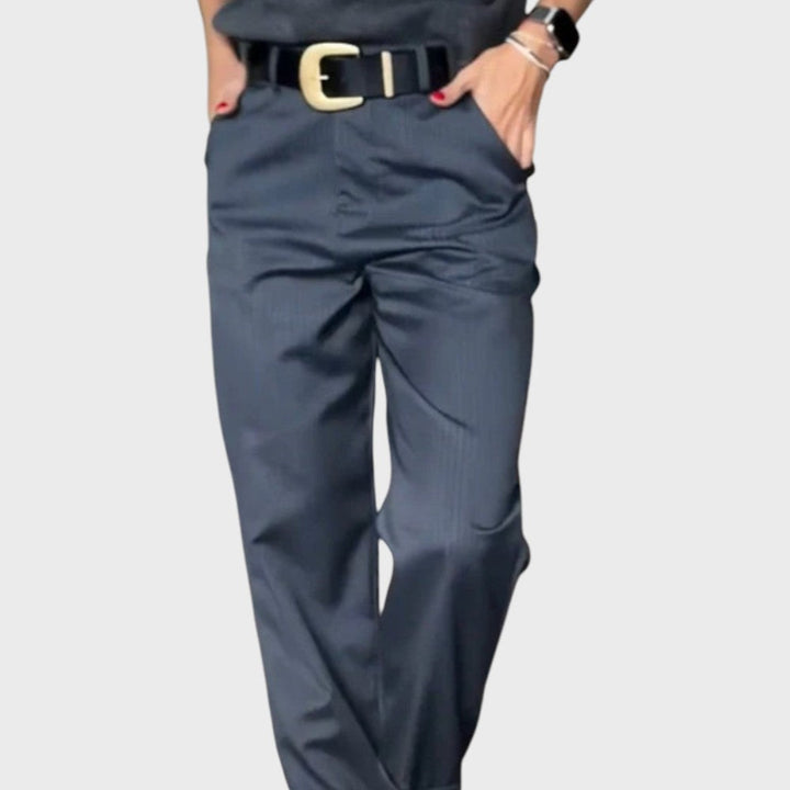 Greta | Stribet Bukser