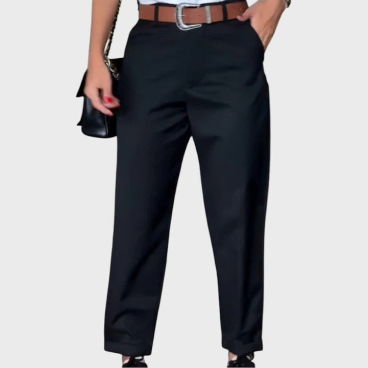 Greta | Stribet Bukser