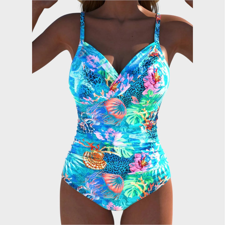 Orelia | Badedragt med oceanprint