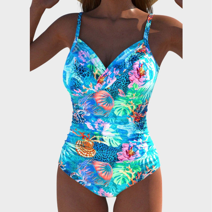 Orelia | Badedragt med oceanprint