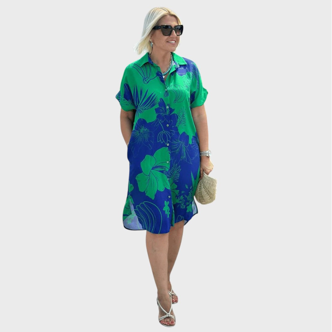 Naomi | Kjole med Blomsterprint