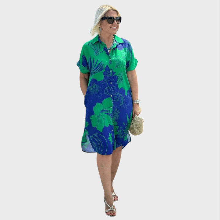 Naomi | Kjole med Blomsterprint