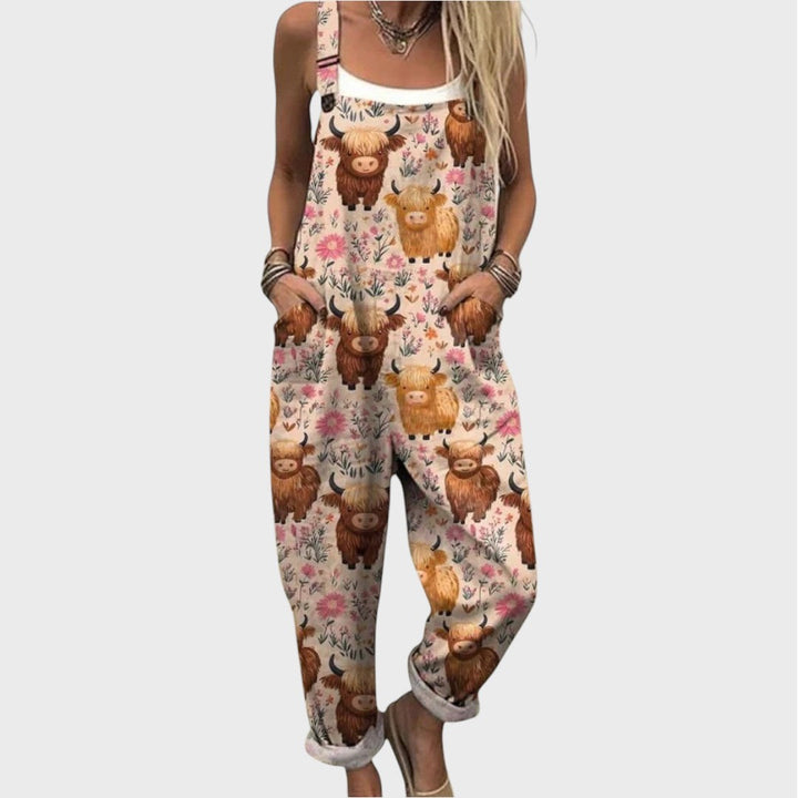 Liesel | Letvægts Vintage Jumpsuit