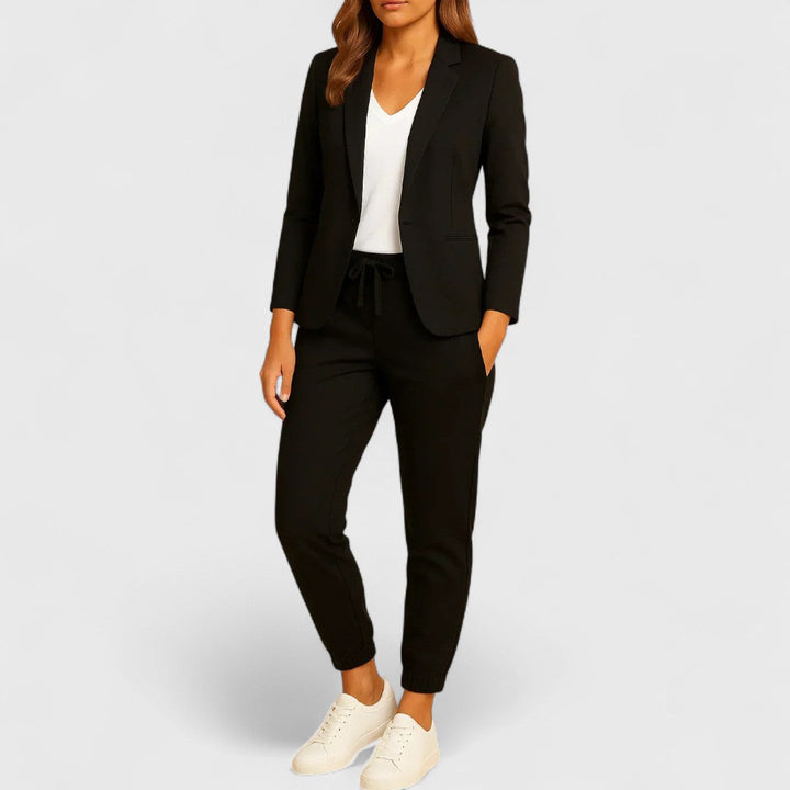 Anastazia - Elegant Sæt med Blazer og Bukser