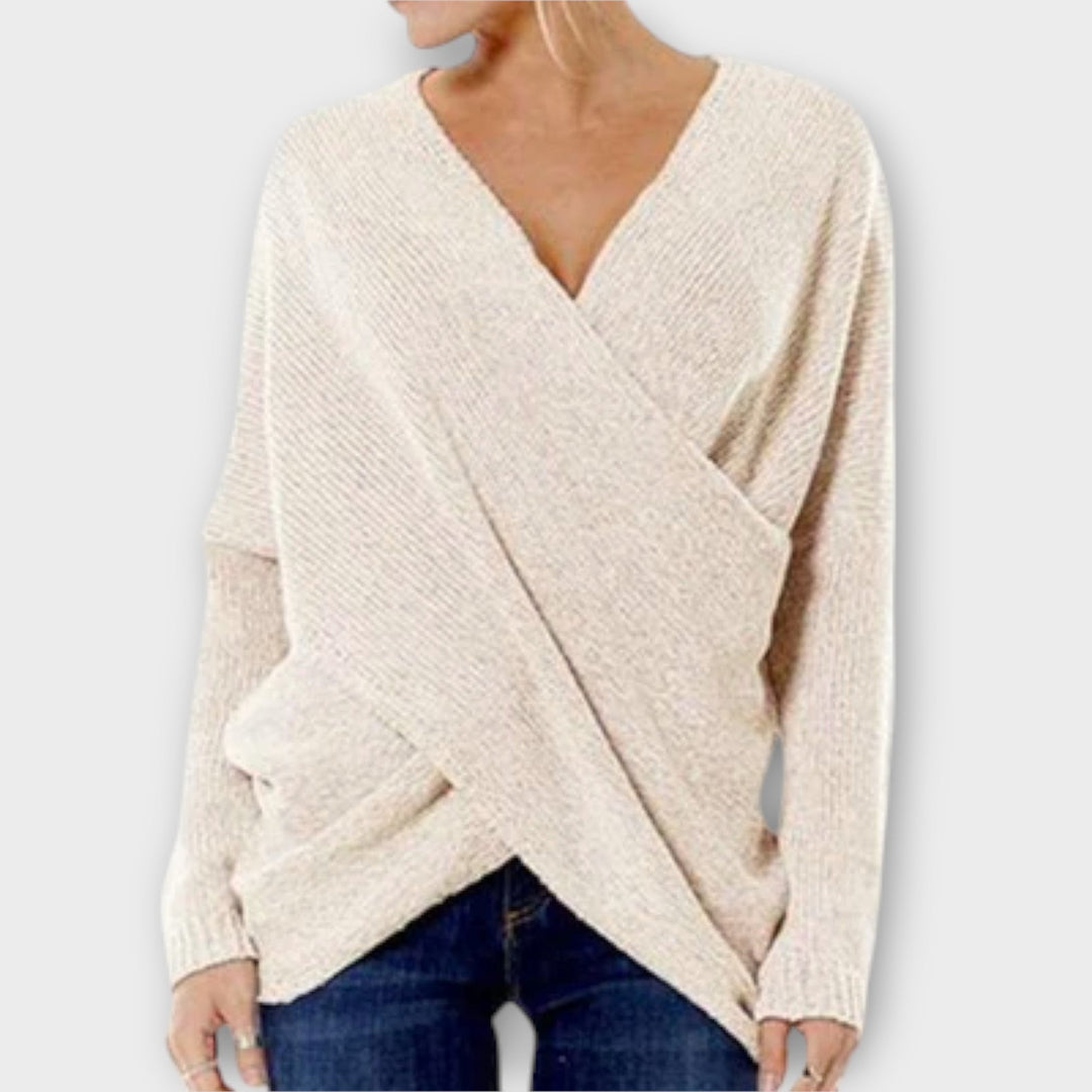 Heidi - Krydsed Pullover