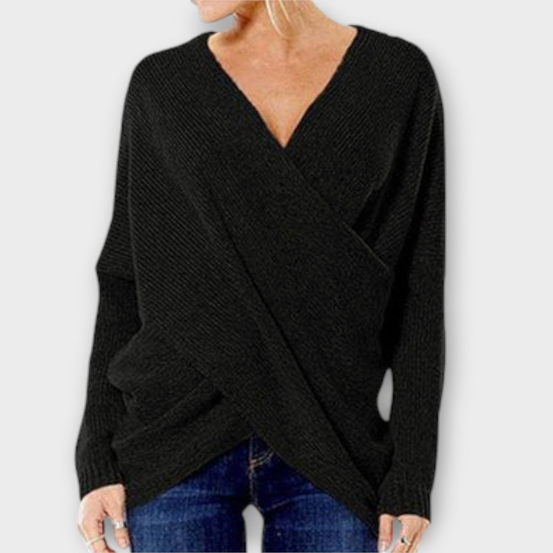 Heidi - Krydsed Pullover