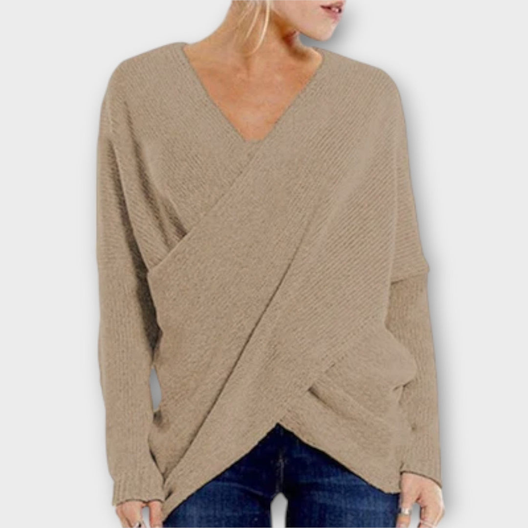 Heidi - Krydsed Pullover
