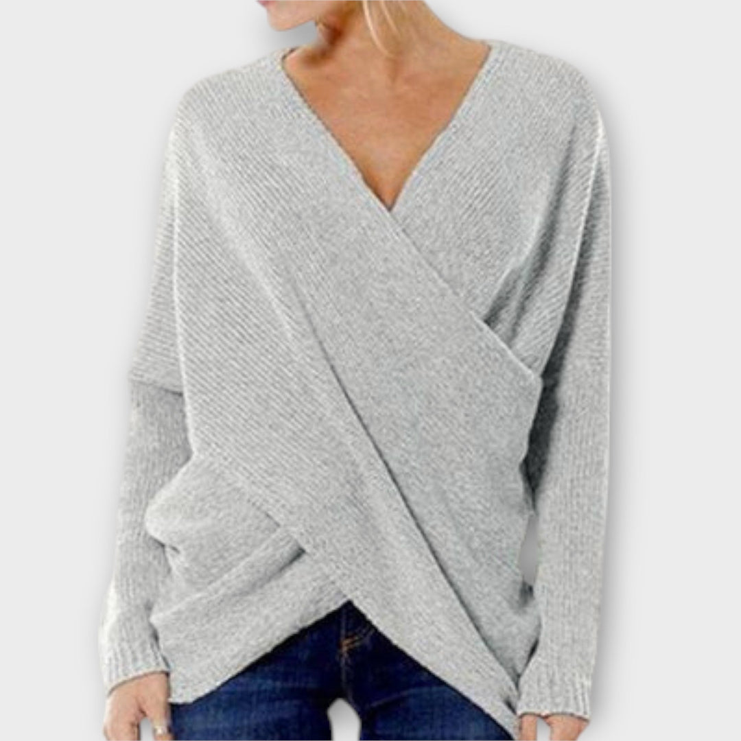 Heidi - Krydsed Pullover