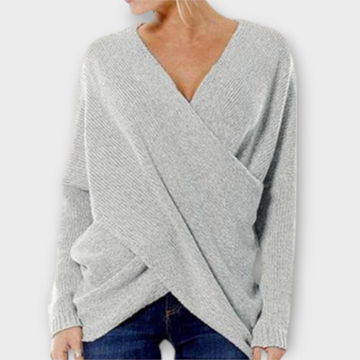 Heidi - Krydsed Pullover