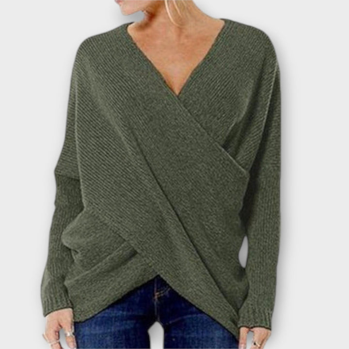 Heidi - Krydsed Pullover